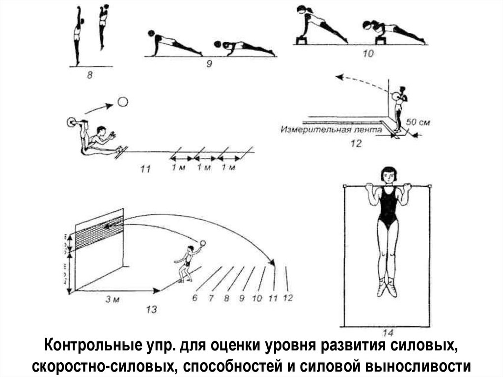 План конспект развитие силовых способностей