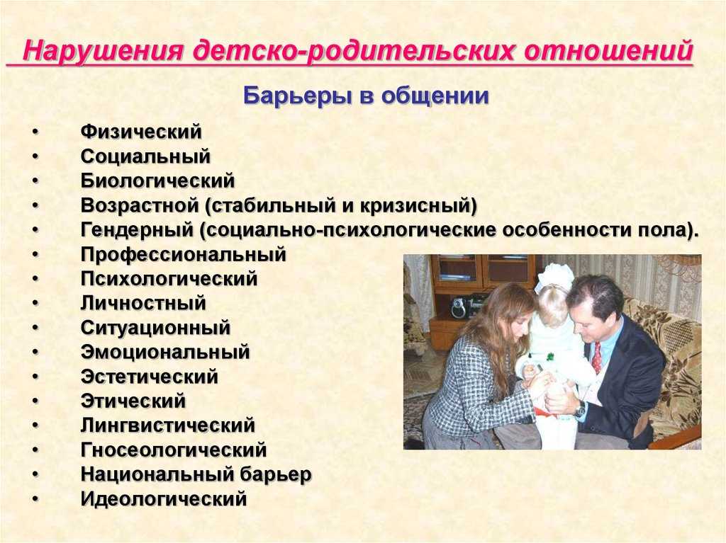 Семейные нарушения. Нарушение детско-родительских отношений в семье. Детско-родительские отношения в психологии. Типы детско-родительских отношений. Взаимосвязь детско-родительских отношений.