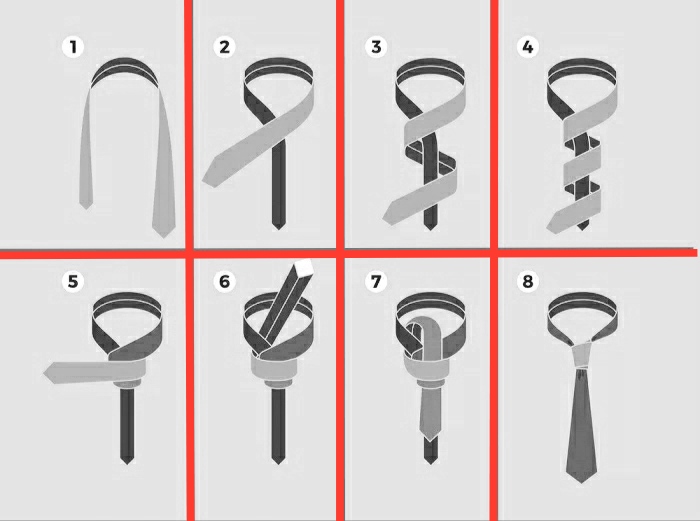 Простой способ завязывать галстук