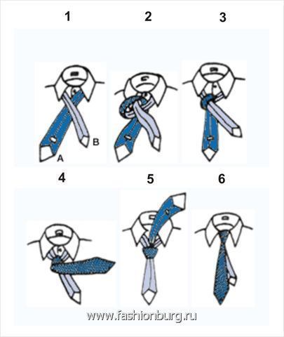 Как завязать галстук на резинке детский пошагово фото простой способ для начинающих