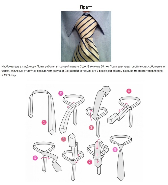 Как правильно завязать галстук пошаговая инструкция фото