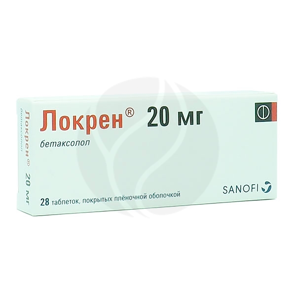 Локрен инструкция. Бетаксолол Локрен. Локрен таб. П.П.О. 20мг №56. Локрен таб.п/о 20мг №28. Локрен, таблетки 20 мг, 56 шт..