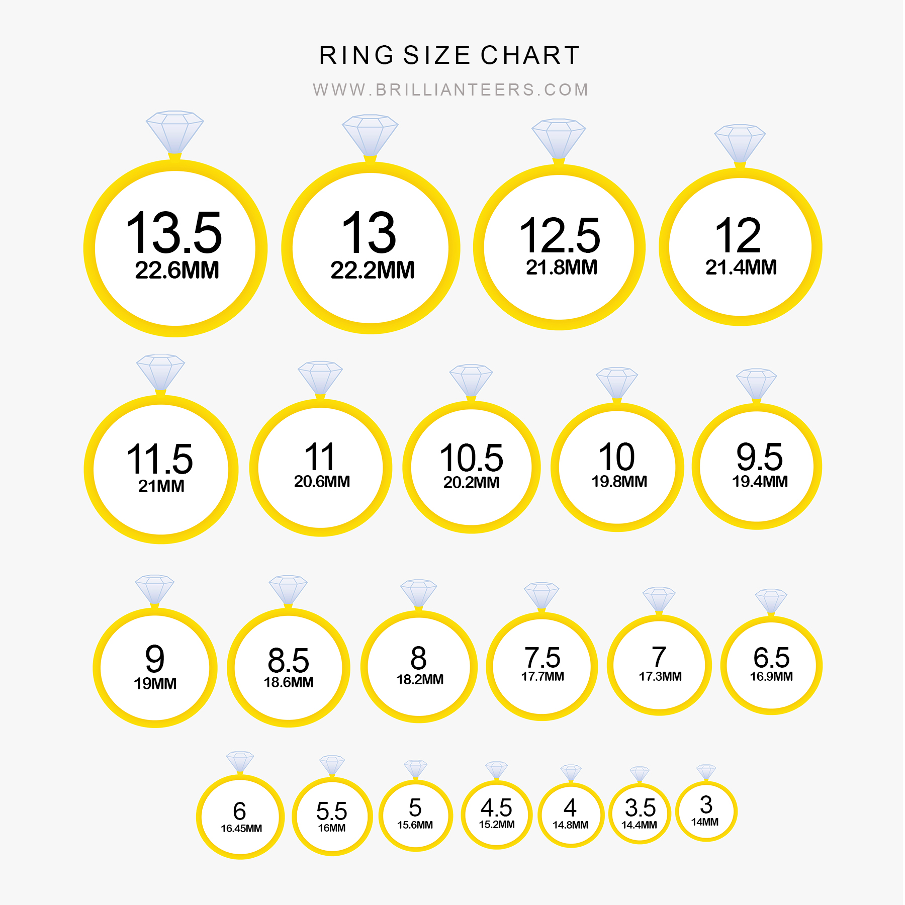 6 Мм размер кольца